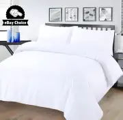 Waterproof Duvet Cover Double Hypoallergenic Dust Mite Zip Protector