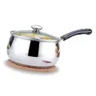 Kitchen Saucepan Stainless Steel Multipurpose Small Soup Milk Pot With Handle Va