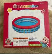 NEW Cocomelon 40 Inch Inflatable Pool Bestway Summer Kids