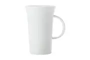 Maxwell & Williams 500 ml Large White Basics Porcelain Flared Mug - White