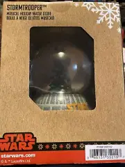 NEW Star Wars Storm Trooper Musical Holiday Water Globe Snow Wind-Up *READ