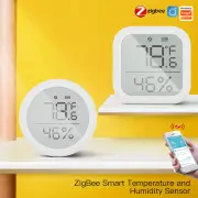 MoesHouse Tuya ZIGBE Smart Digital Temperature and Humidity Sensor LCD Display Intelligent Hygrometer Thermometer Data L