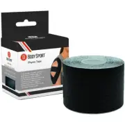 NEW! PHYSIO TAPE, 2" X 5-1/2 YARDS, BLACK, LATEX FREE, WATER RESISTANT 6 PACK!