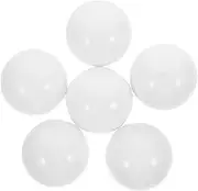 ELAYARD 6 Pack Led Light Diffuser Covers Round Anti-Fog Heat Resistant for Led Bulbs for Light Distribution and Easy Installation