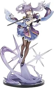 Apex Genshin Impact Keqing Driving Thunder Version 1/7 Scale PVC Figure, 32 cm Height