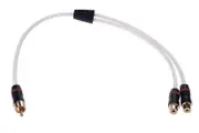 Fusion MS-RCAYF RCA Splitter Cable Male to Dual Female Connector