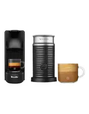 [Nespresso] Essenza Mini & Milk Capsule Coffee Machine in Black BEC250BLK