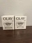 2 Pk.Olay Regenerist Collagen Peptide Hydrating Moisturizer Fragrance-Free 1.7OZ