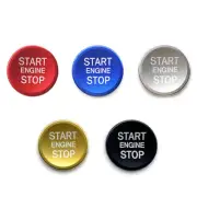 Car Start Ignition Engine Start Stop Button Ring Cover Trim Sticker For Audi Q5