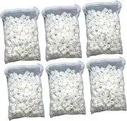 ORFOFE 6 Packs Bio Porous Ceramic Rings Aquarium Pond Filters Media Filter Media for Fish Tank