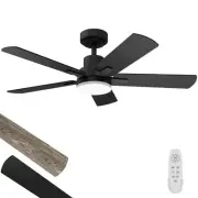 Ceiling Fan With Light 42-Inch, Remote Control Reversible DC Motors, 3CCT Dim...