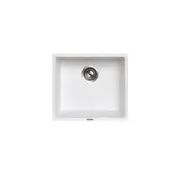 CARYSIL Magic Salsa Granite Kitchen Sink - 457 x 406mm Single Bowl - Snova White - Top/Under Mount