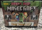 Factory Sealed Mega Box 2024 Panini Minecraft Trading Cards 3 lot New/sealed