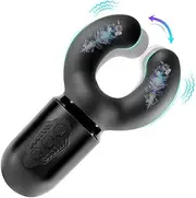 Male Masturbator Penis Training Male Vibrator with 10 Frequency Clamp Vibrating Male Stroker Penis Trainer Glans Stimulator for Training & Prolong Endurance Adult Sex Toys & Game for Men