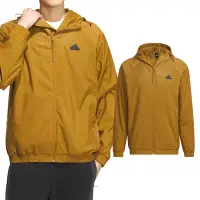 在飛比找Yahoo奇摩購物中心優惠-Adidas TH STH WV JKT 男款 土黃色 運動