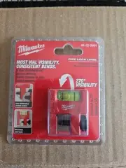 Milwaukee 48-22-5001 Compact Pipe Lock Level, Non-Removable Thumb Screw