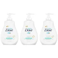在飛比找松果購物優惠-法國Dove嬰兒洗髮沐浴乳-低敏感配方(400ml)*3 (