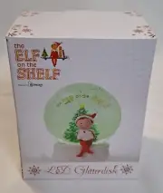 Roman Elf On The Shelf Doll Musical Music Snow Globe Glitterdome Christmas NEW