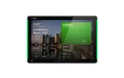 Yealink RoomPanel Plus E2- Black Android 13 OS Touch Screen Scheduler 10.1-inch multifunctional meeting room schedule panel Anit-fingerprint Coating