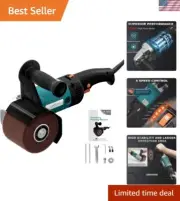 Stainless Steel Electric Polisher – 8-Speed Variable Surface Conditioning Tool