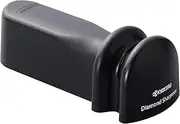 Kyocera Advanced Ceramics Diamond Wheel Knife Sharpener for Ceramic and Steel Knives, Black