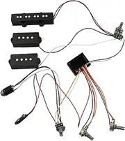 ERINGOGO 3 Bass Guitar Pickups Amps Rack Wiring Electric Switch Acoustic Toggle Guitars Active Guitar Pickups