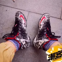 在飛比找蝦皮購物優惠-韓國代購NK LeBron 11 Grafflti黑紅塗鴉 