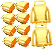 2sets Anti Lost Cattle Bells Metal Farm Bells Sound for Horse Sheep Goat Livestock 10pcs*2
