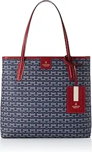 Lanvin Collection Ferrier Vertical Tote Bag, navy/red, Free Size