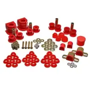 Energy Suspension 11.18101R Hyper-Flex System Red For 86-91 Mazda RX-7 (for: Mazda)