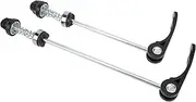 Bicycle Quick Release Skewers Front Rear Road Mountain Bike Accessory Black 1 Pair