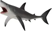 CollectA Sea Life Great White Shark, Open Jaw Toy Figure - Authentic Hand Painted Model