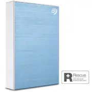 Seagate One Touch Portable Hard Drive With Rescue Data 4TB - Blue