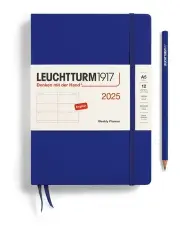 [LEUCHTTURM1917] Weekly Planner Medium Notebook 2025 in Ink
