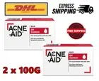 2X 100G ACNE-AID Soap Bar Oil Control For Acne Prone Skin Removes Excessive Oil