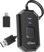 Pefishop Mouse Jiggler Undetectable,Upgraded Mouse Mover Device with Adjustab...