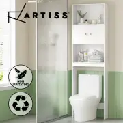 Artiss Bathroom Cabinet Over the Toilet Storage Organiser Laundry Shelf