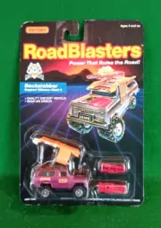 Vintage Matchbox 1987 Roadblasters Backstabber Support Offense Rank 5,NIP,RARE!!