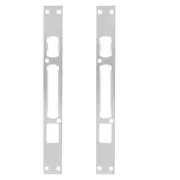 2x Stainless Steel Door Lock Plates for Deadbolt Strike Reinforcement Plates