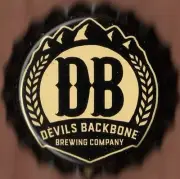 USA Plastic Lined Beer Crown Bottle Cap: Devils Backbone Brewing