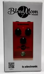 TC Electronic Blood Moon Vintage Style Phaser Effects Pedal Brand New
