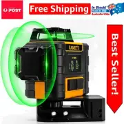Rechargeable 3X360 Green Laser Level - Perfect for Tiling and Flooring Alignment