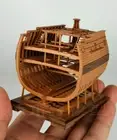 HMS DRUID 1:128 Ship X Cross Section Middle Part Wooden Model Ship Kit