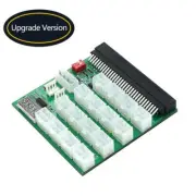 ATX 16x 6Pin 12V Power Supply Breakout Board with synchronization for BTC Mining