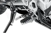 SW-MOTECH ION Footrest Kit for BMW R1200GS LC/Adventure (13-) R1250GS (18-) Silver