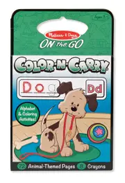 Melissa & Doug on the go - color-n-carry - animals