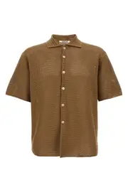 AURALEE Mesh Knit Shirt