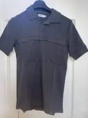 Rapha Classic Polo Mens X Small Black Short Sleeve Cycling Shirt NWT