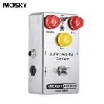 MOSKY 吉他效果踏板 ULTIMATE DRIVE OVERDRIVE 吉他貝司真正的旁路手工混音器樂器效果器