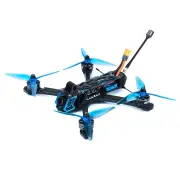 Axisflying Manta 5 SE Suqeshed X Smurfs GPS FPV Racing Drone PNP BNF with Analog / DJI O3 Air Unit Optional